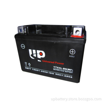 High Quality Ytx4l-Bs 12V 3ah Sealed Maintenance Free Motorcycle Battery